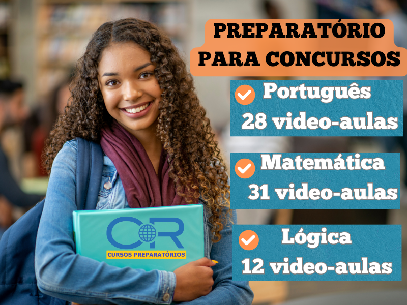 Curso de Português , Matemática e Lógica para Concursos Públicos