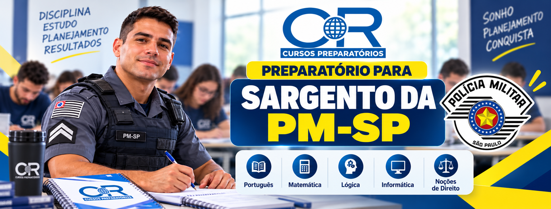 Curso Preparatório- Sargento da PM-SP
