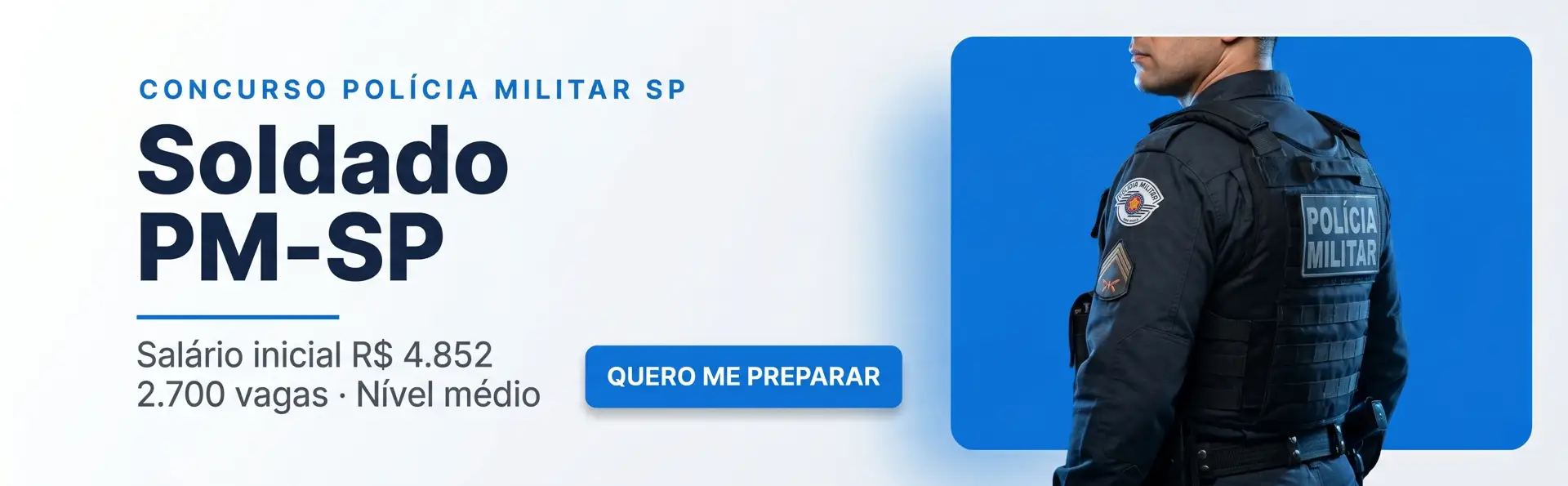 Banner PM-SP - Cr Cursos