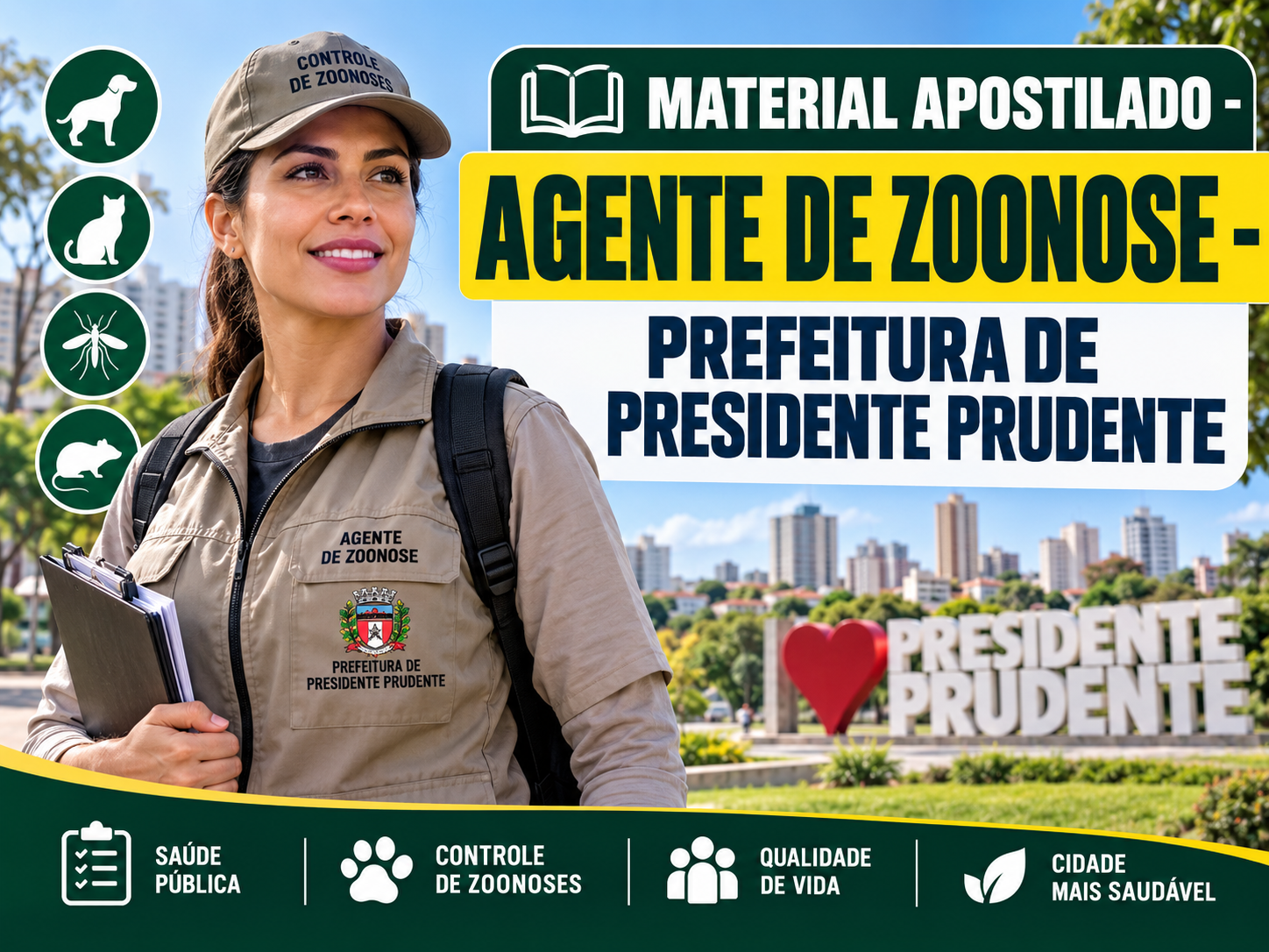 Apostila de Agente de Zoonose- Presidente Prudente