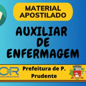 apostilas de auxiliar de enfermagem prefeitura de p. prudente